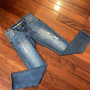 Kut from the Kloth Distressed straight Leg